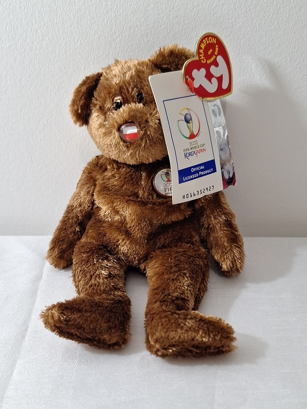 POLAND Ty Beanie Babies Bear